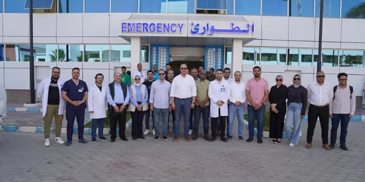 Le Président de l’Autorité Générale de la Santé en tournée pour renforcer les dispositifs médicaux 1 - Le Progrès Egyptien