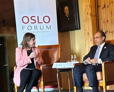 Abdel Aati participe aux sessions du Forum d’Oslo 1 - Le Progrès Egyptien
