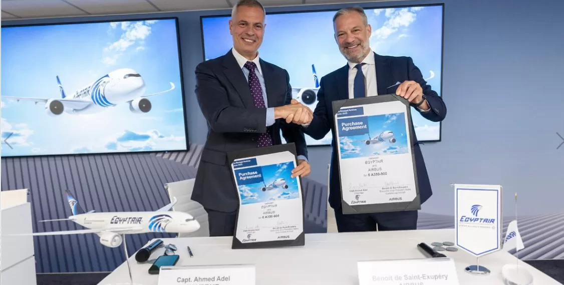 6 Airbus A350-900 rejoignent EgyptAir 1 - Le Progrès Egyptien