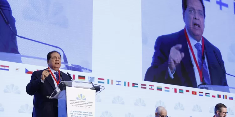 Aboul Enein reçoit la présidence de l'assemblée parlementaire de l'UpM 1 - Le Progrès Egyptien