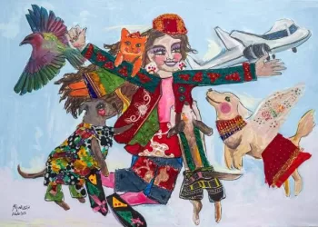 “Moi et mes filles”: Une exposition familiale célébrant les émotions et l’art