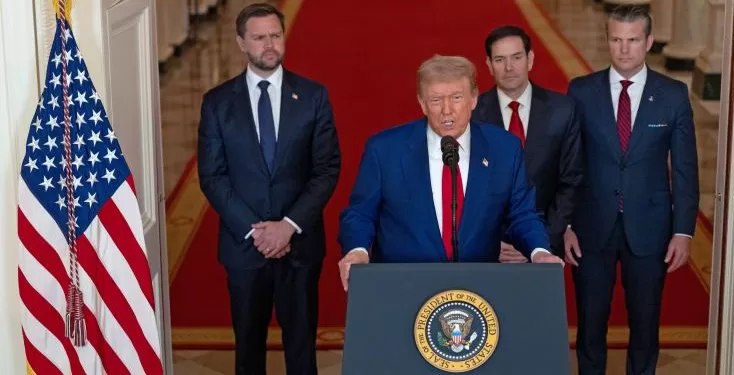 Guerre Iran-Israël: Trump face au danger d'une implication à long terme 2 - Le Progrès Egyptien Guerre Iran-Israël: Trump face au danger d'une implication à long terme 1 - Le Progrès Egyptien