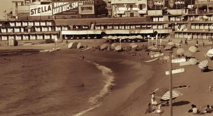 La plage de Stanley en 1936 2 - Le Progrès Egyptien La plage de Stanley en 1936 1 - Le Progrès Egyptien