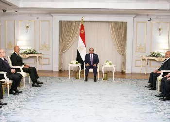 Al-Sissi assiste à la cérémonie de prestation de serment des hauts magistrats