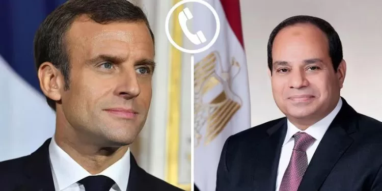 Escalade régionale : Entretien téléphonique Al-Sissi-Macron 2 - Le Progrès Egyptien Escalade régionale : Entretien téléphonique Al-Sissi-Macron 1 - Le Progrès Egyptien