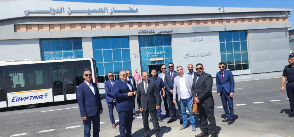 Tournée d’inspection dans les aéroports de Borg Al-Arab, Alamein et Matrouh 5 - Le Progrès Egyptien