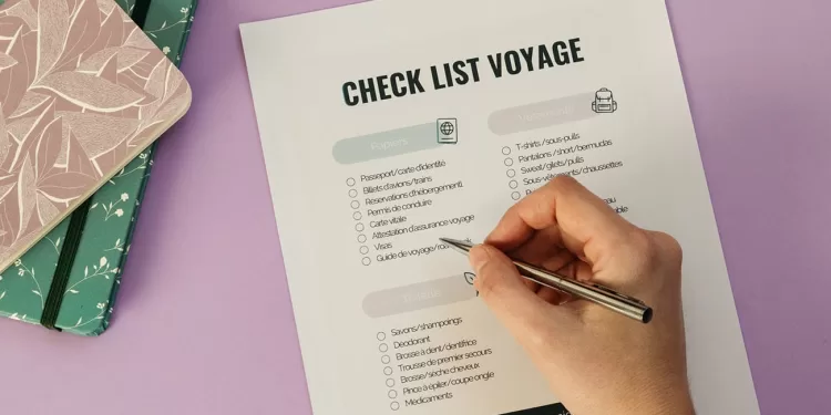 Check List de voyage pour faire votre sac 2 - Le Progrès Egyptien Check List de voyage pour faire votre sac 1 - Le Progrès Egyptien