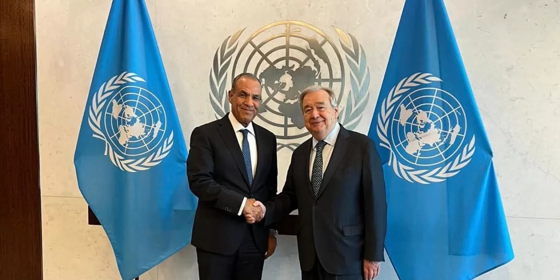 Tête à tête Abdel-Aati/Guterres à New York 1 - Le Progrès Egyptien