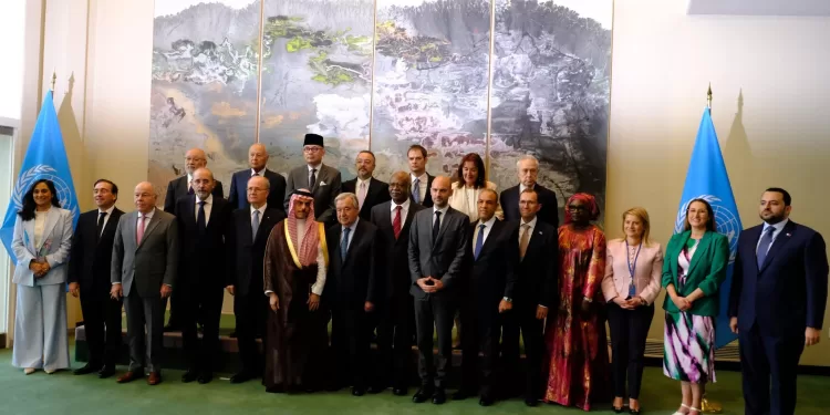 Entretiens du ministre des AE en marge de la Conférence internationale sur le règlement pacifique de la question palestinienne 1 - Le Progrès Egyptien