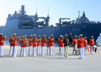Les forces marines reçoivent à Alexandrie une délégation turque