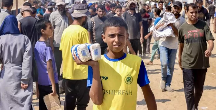 Trump annonce la mise en place de centres de distribution alimentaire à Gaza 1 - Le Progrès Egyptien