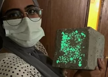 4 étudiantes égyptiennes innovent un béton auto-éclairant