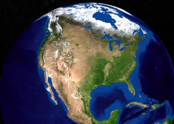 L’Amérique du Nord s’enfonce vers le bas