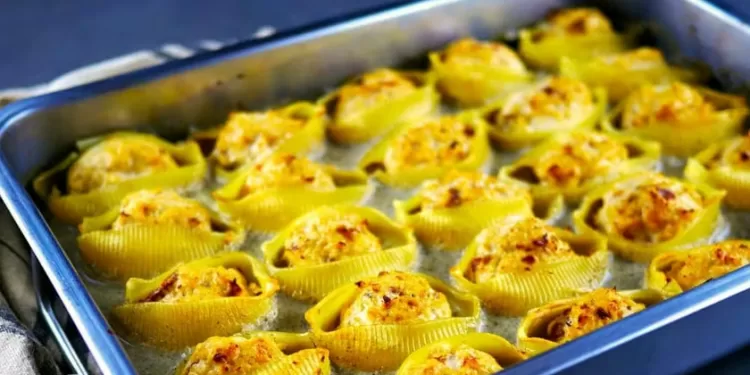 Conchiglioni aux boulettes de poulet 1 - Le Progrès Egyptien