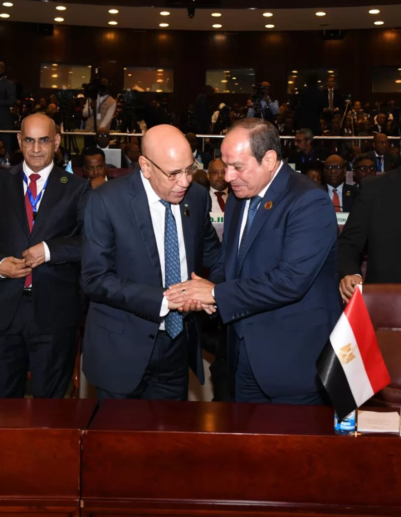 Sommet de l’UA : Al-Sissi s’entretient avec plusieurs dirigeants africains 4 - Le Progrès Egyptien Sommet de l’UA : Al-Sissi s’entretient avec plusieurs dirigeants africains 3 - Le Progrès Egyptien