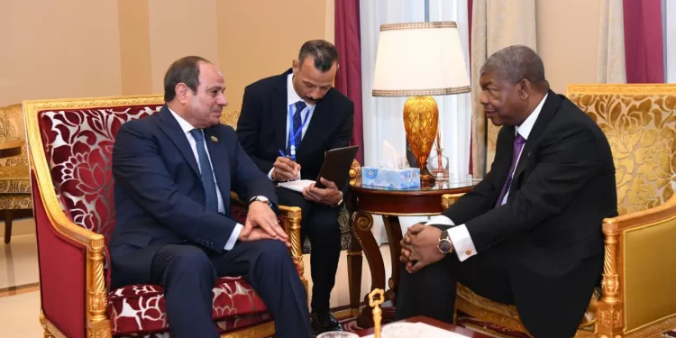 Al-Sissi rencontre le président angolais en marge du sommet de l’Union africaine à Malabo 2 - Le Progrès Egyptien Al-Sissi rencontre le président angolais en marge du sommet de l’Union africaine à Malabo 1 - Le Progrès Egyptien