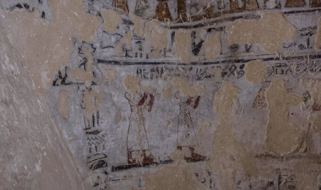 Sohag : Restauration de la tombe des "Deux frères" à Atrebis 10 - Le Progrès Egyptien Sohag : Restauration de la tombe des "Deux frères" à Atrebis 9 - Le Progrès Egyptien
