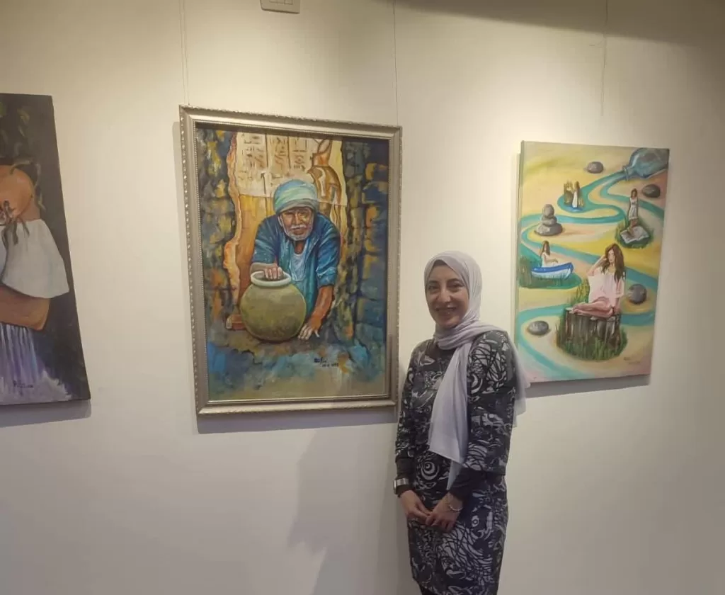 «Expérience personnelle»: L’art féminin comme miroir de l’âme à Damanhour 6 - Le Progrès Egyptien «Expérience personnelle»: L’art féminin comme miroir de l’âme à Damanhour 5 - Le Progrès Egyptien
