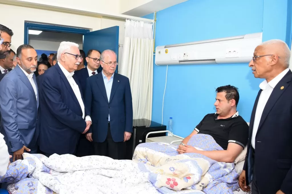 Soins aux blessés palestiniens : visite officielle à Al-Arich 4 - Le Progrès Egyptien Soins aux blessés palestiniens : visite officielle à Al-Arich 3 - Le Progrès Egyptien