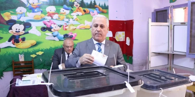 Sénatoriales 2025 : Le président de l’ANP vote et salue le climat démocratique 1 - Le Progrès Egyptien