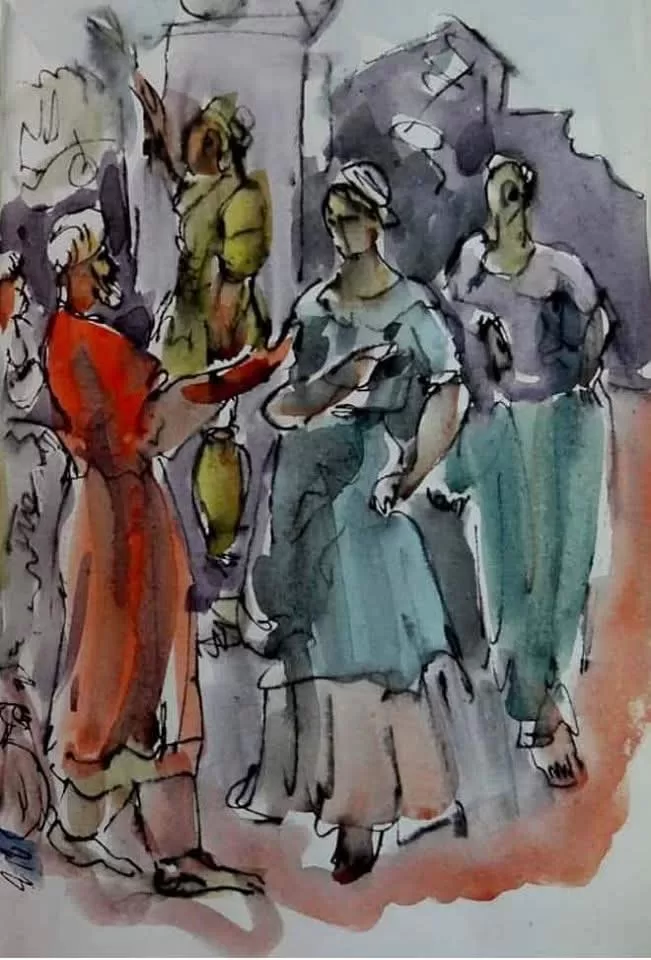 Le roi du croquis : Ibrahim Philipe... Un voyage à travers la ligne et la couleur 23 - Le Progrès Egyptien