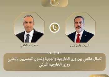 Un appel téléphonique entre Abdel-Aati et son homologue turc pour renforcer les relations bilatérales