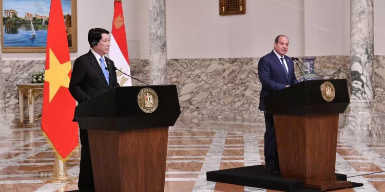 Al-Sissi à son homologue vietnamien : L'Égypte restera toujours le portail de l'aide humanitaire vers Gaza 1 - Le Progrès Egyptien