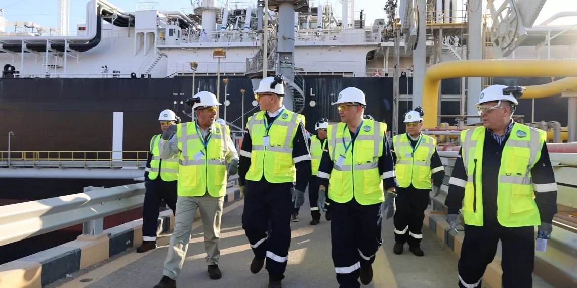 Lancement des essais de la station flottante de regazéification "Energos Force" au port d’Aqaba 1 - Le Progrès Egyptien