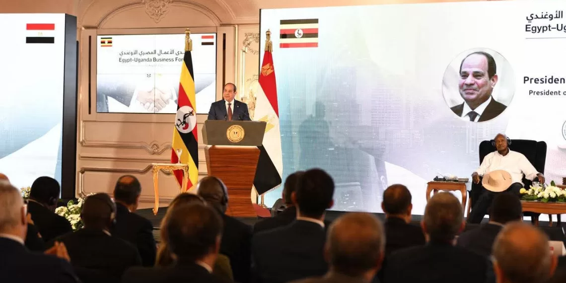 Le Président Al-Sissi inaugure le Forum des hommes d’affaires égypto-ougandais 2 - Le Progrès Egyptien Le Président Al-Sissi inaugure le Forum des hommes d’affaires égypto-ougandais 1 - Le Progrès Egyptien