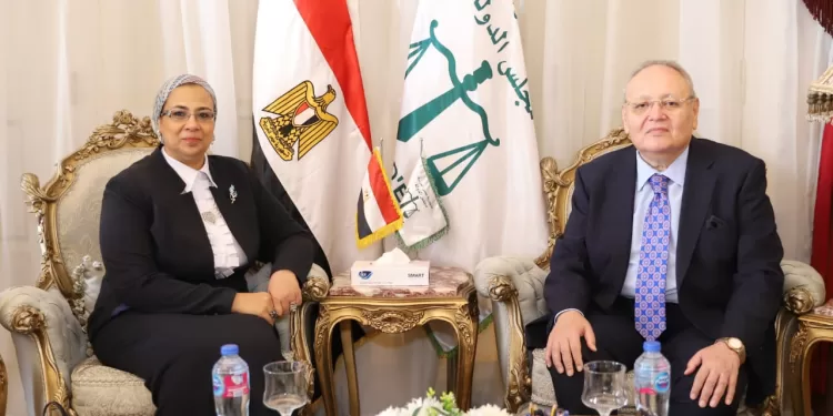 Le président du Conseil d’État reçoit la présidente du Conseil national de la femme 2 - Le Progrès Egyptien Le président du Conseil d’État reçoit la présidente du Conseil national de la femme 1 - Le Progrès Egyptien