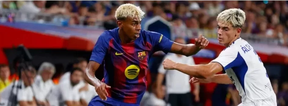 Yamal fait le show, le Barça écrase Côme lors du trophée Joan Gamper 2 - Le Progrès Egyptien Yamal fait le show, le Barça écrase Côme lors du trophée Joan Gamper 1 - Le Progrès Egyptien