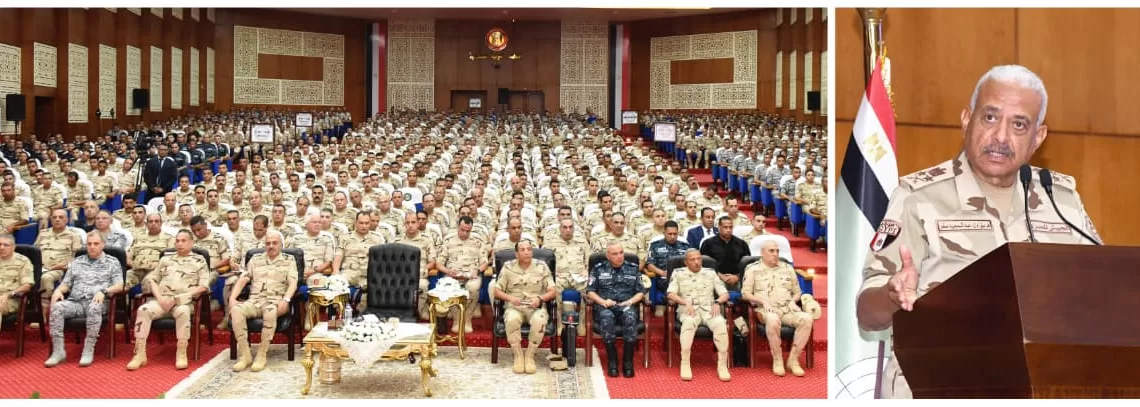 Le ministre de la Défense rencontre les soldats de la région militaire Ouest 1 - Le Progrès Egyptien