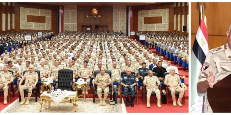 Le ministre de la Défense rencontre les soldats de la région militaire Ouest 1 - Le Progrès Egyptien