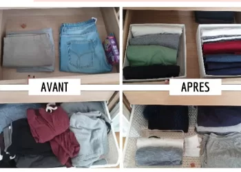 N’hésitez pas à ranger votre armoire
