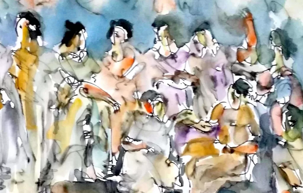 Le roi du croquis : Ibrahim Philipe... Un voyage à travers la ligne et la couleur 21 - Le Progrès Egyptien