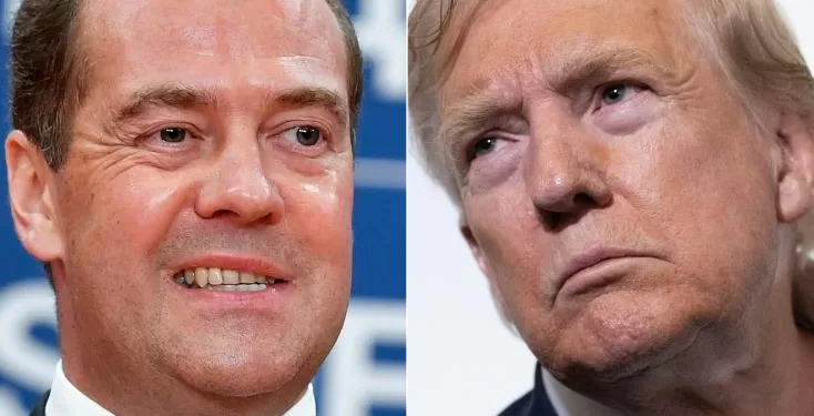 Trump déploie deux sous-marins nucléaires face à des commentaires "incendiaires" de Moscou 2 - Le Progrès Egyptien Trump déploie deux sous-marins nucléaires face à des commentaires "incendiaires" de Moscou 1 - Le Progrès Egyptien