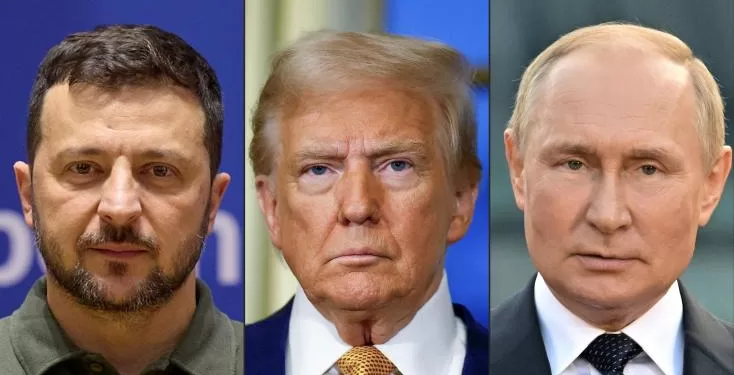 Zelensky affiche sa fermeté après l'annonce du sommet Trump-Poutine 2 - Le Progrès Egyptien Zelensky affiche sa fermeté après l'annonce du sommet Trump-Poutine 1 - Le Progrès Egyptien