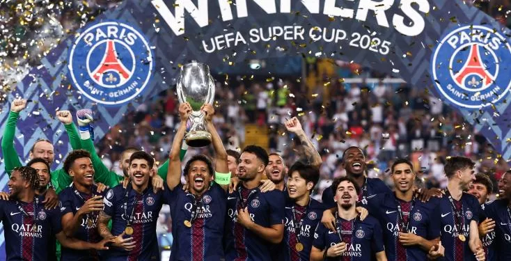 Paris SG s'offre la Supercoupe au bout du suspense 1 - Le Progrès Egyptien