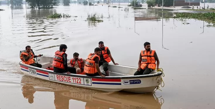 Inondés et isolés, au Pendjab pakistanais, les habitants dans l'attente des secours 1 - Le Progrès Egyptien