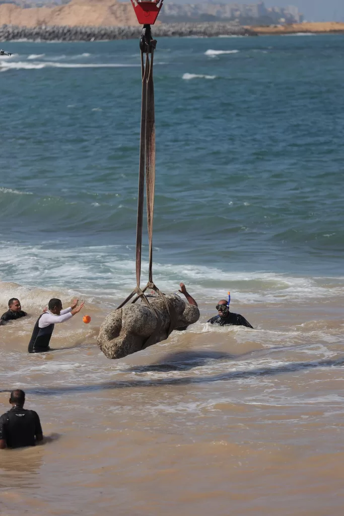 Un trésor archéologique sous les vagues 7 - Le Progrès Egyptien