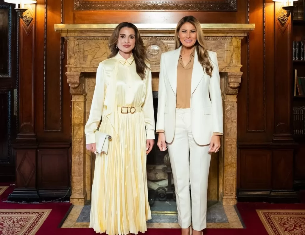 A l'ONU, Rania de Jordanie accompagnée d'une adorable «secrétaire» de 7 mois 4 - Le Progrès Egyptien A l'ONU, Rania de Jordanie accompagnée d'une adorable «secrétaire» de 7 mois 3 - Le Progrès Egyptien