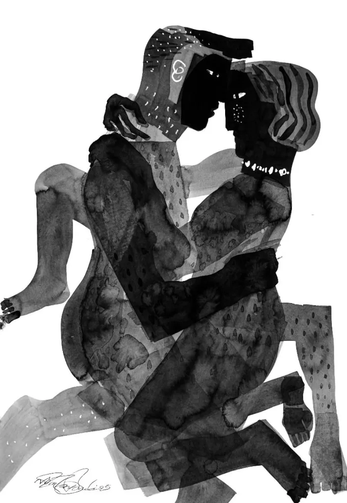 Nazier El-Tonboly ou l’art de la mer transfiguré par l’«Encre» 16 - Le Progrès Egyptien Nazier El-Tonboly ou l’art de la mer transfiguré par l’«Encre» 15 - Le Progrès Egyptien