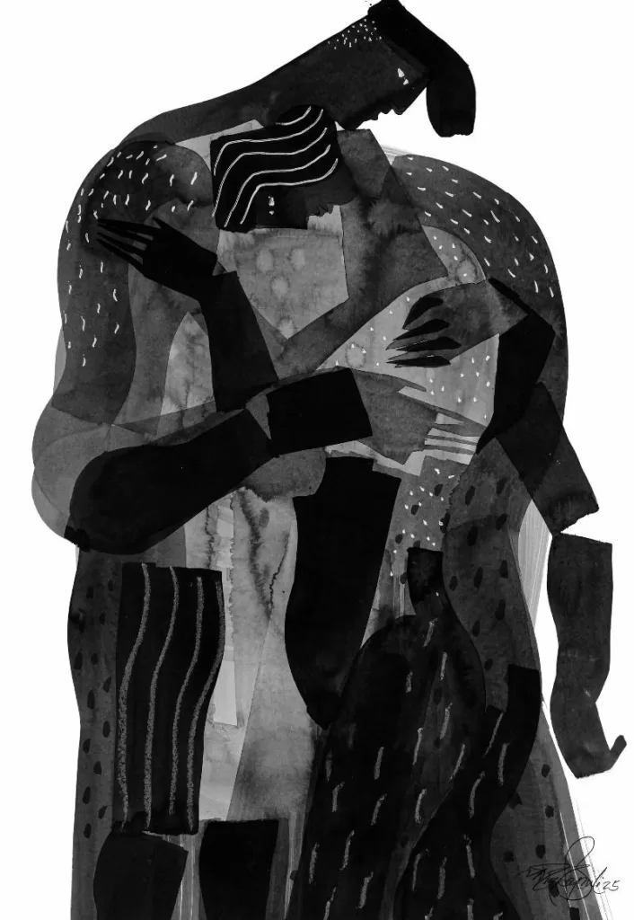 Nazier El-Tonboly ou l’art de la mer transfiguré par l’«Encre» 4 - Le Progrès Egyptien Nazier El-Tonboly ou l’art de la mer transfiguré par l’«Encre» 3 - Le Progrès Egyptien
