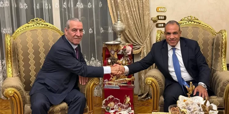 Abdel-Aati s’entretient avec le vice-président palestinien 2 - Le Progrès Egyptien Abdel-Aati s’entretient avec le vice-président palestinien 1 - Le Progrès Egyptien