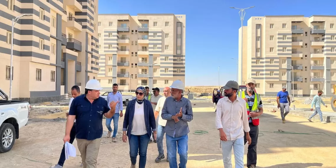 Suivi de l'avancement des travaux à la Nouvelle ville de Suez 1 - Le Progrès Egyptien