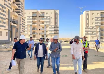 Suivi de l’avancement des travaux à la Nouvelle ville de Suez