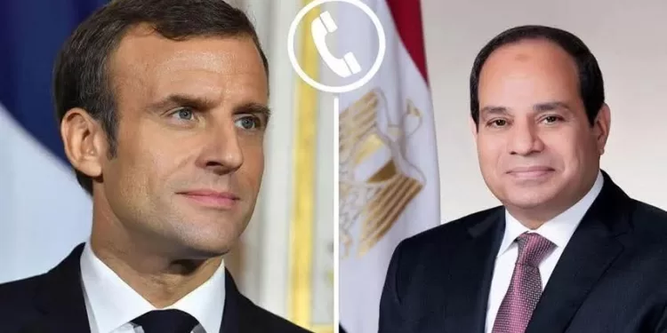 Al-Sissi contacté par Macron 1 - Le Progrès Egyptien