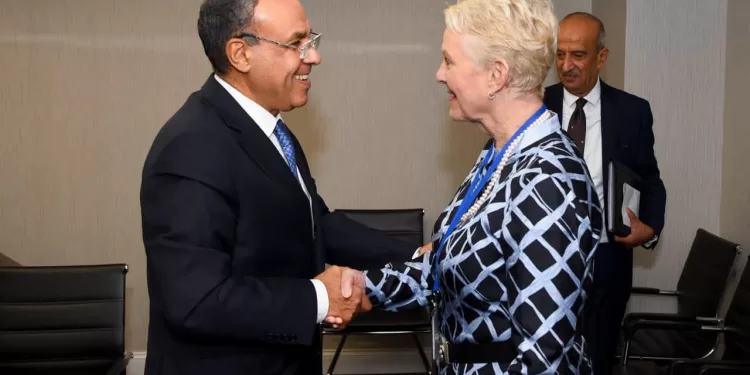 Abdel Aati rencontre Cindy McCain à New York 1 - Le Progrès Egyptien