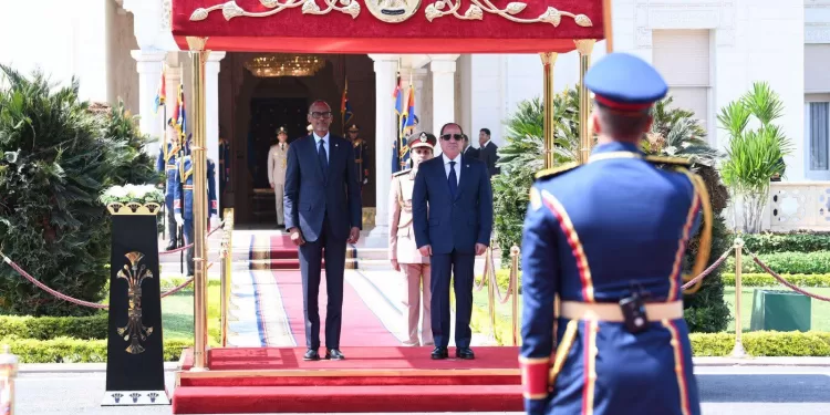 Entretien Sissi-Kagame 2 - Le Progrès Egyptien Entretien Sissi-Kagame 1 - Le Progrès Egyptien