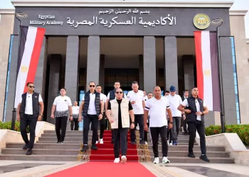 Al-Sissi en visite à l’Académie militaire égyptienne